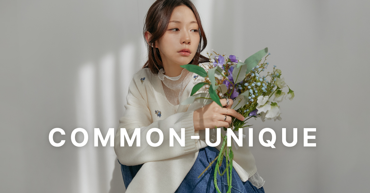 COMMON UNIQUE / コモンユニーク] 韓国アイドルも愛用する人気